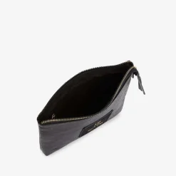 Pochette noire Romane