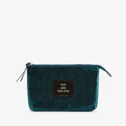 Pochette verte Romane