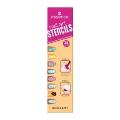 Pochoirs pour Ongles Nail Art Stencils