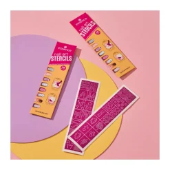 Pochoirs pour Ongles Nail Art Stencils