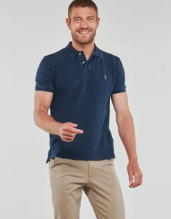 POLO AJUSTE DROIT EN COTON BASIC MESH