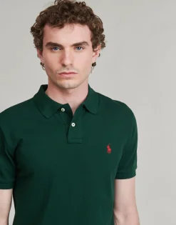 POLO AJUSTE DROIT EN COTON BASIC MESH