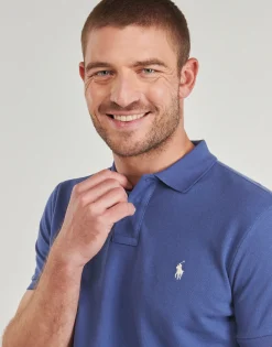 POLO AJUSTE DROIT EN COTON BASIC MESH