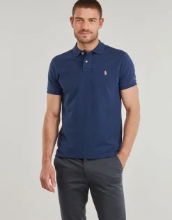 POLO AJUSTE DROIT EN COTON BASIC MESH