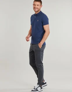 POLO AJUSTE DROIT EN COTON BASIC MESH