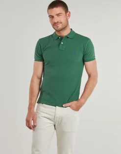 POLO AJUSTE SLIM FIT EN COTON BASIC MESH