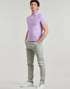 POLO AJUSTE SLIM FIT EN COTON BASIC MESH