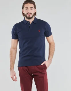 POLO AJUSTE SLIM FIT EN COTON STRETCH MESH