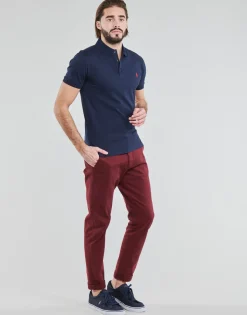 POLO AJUSTE SLIM FIT EN COTON STRETCH MESH