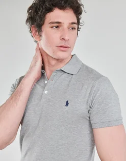 POLO AJUSTE SLIM FIT EN COTON STRETCH MESH
