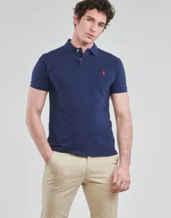 POLO AJUSTE SLIM FIT EN COTON BASIC MESH