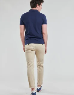 POLO AJUSTE SLIM FIT EN COTON BASIC MESH