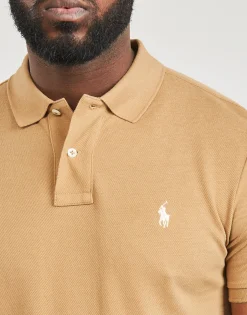 POLO COUPE DROITE EN COTON BASIC MESH