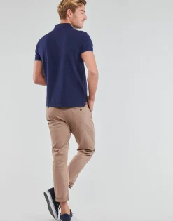 POLO COUPE DROITE EN COTON BASIC MESH