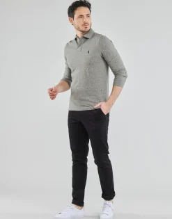 POLO COUPE DROITE EN COTON BASIC MESH