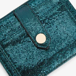 Porte cartes vert Romane