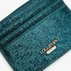 Porte cartes vert Romane