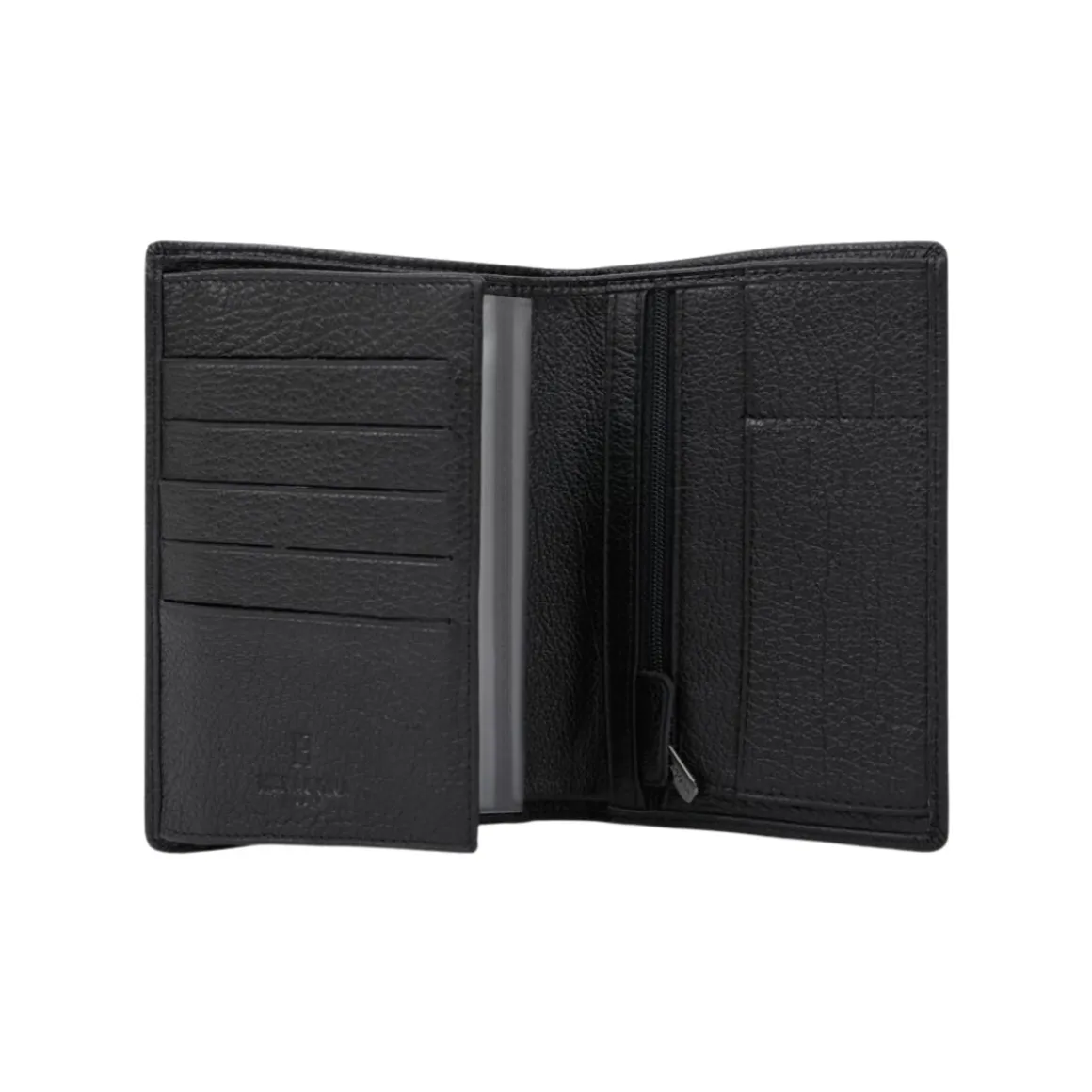 Portefeuille homme Ref 66461 Noir 14.5*10*1.5 cm