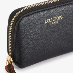 Porte-monnaie noir Rosazia