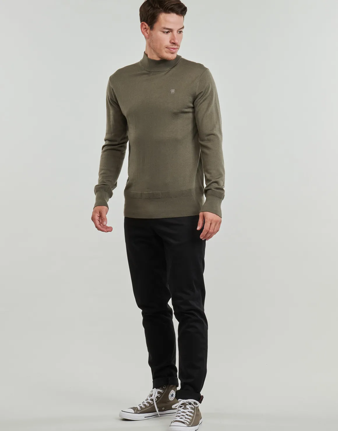 PREMIUM CORE MOCK KNIT