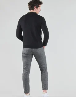 PULL COL ROND AJUSTE EN COTON PIMA