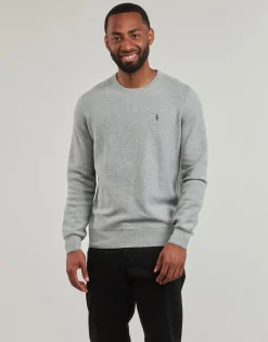 PULL COL ROND EN COTON TEXTURE