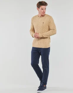 PULL COL ROND EN MAILLE TORSADEE