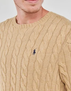 PULL COL ROND EN MAILLE TORSADEE