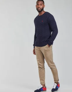 PULL COL ROND EN MAILLE TORSADEE