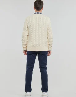 PULL COL ROND EN MAILLE TORSADEE