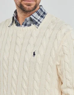 PULL COL ROND EN MAILLE TORSADEE