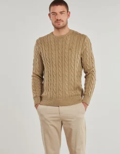 PULL COL ROND MAILLE TORSADEE