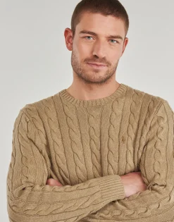 PULL COL ROND MAILLE TORSADEE