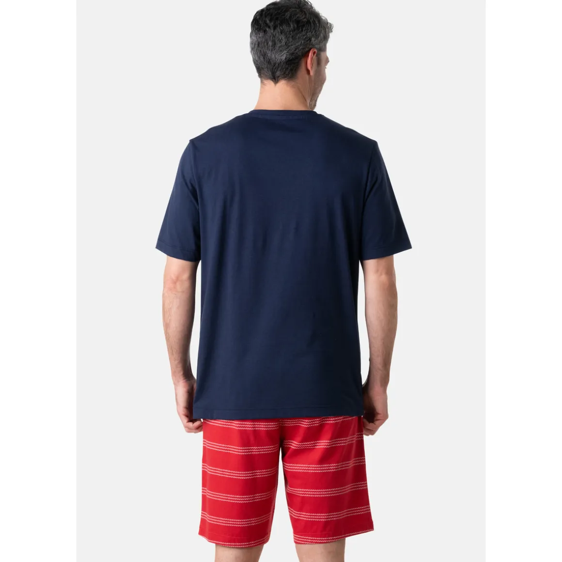 Pyjama court col ouvert NAUTIQUE