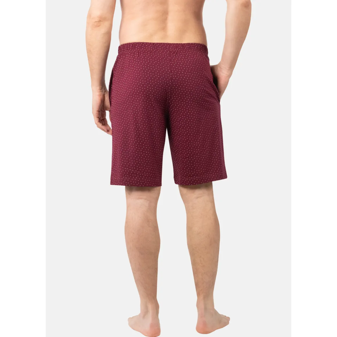 Pyjama court col V BUSINESS