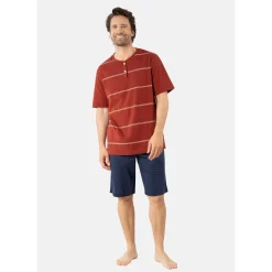 Pyjama court ouvert MERCERISE