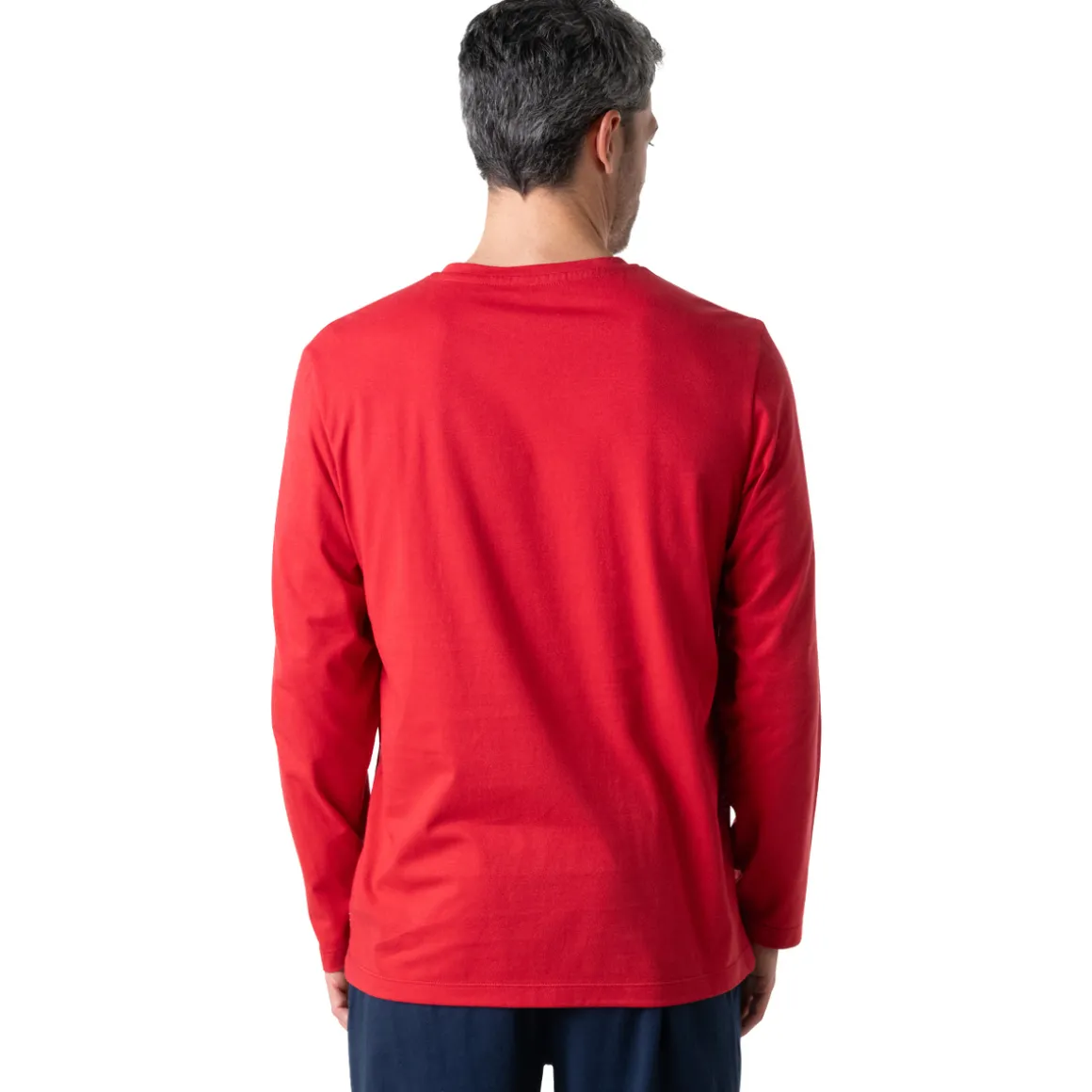 Pyjama long col ouvert NAUTIQUE