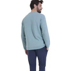 Pyjama long col rond WAFFLE