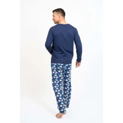 Pyjama long col V - LAPIN