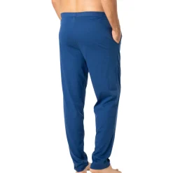 Pyjama long col v coton