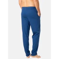 Pyjama long col v coton