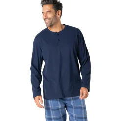 Pyjama long jersey flanelle