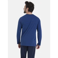 Pyjama long rayures L'ESCALE