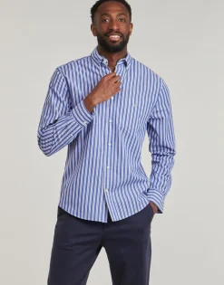 REG CLASSIC POPLIN STRIPE SHIRT