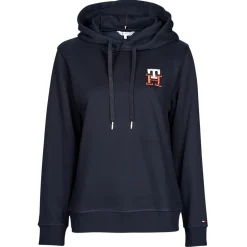 REG MONOGRAM EMB HOODIE LS