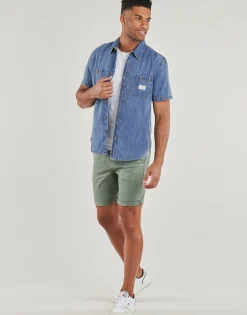 REGULAR SS DENIM SHIRT