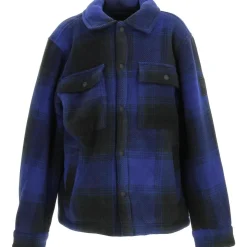Ron blue sherpa shirt jr