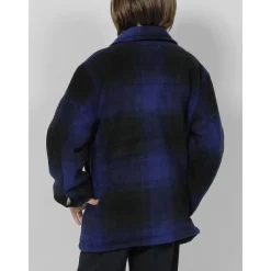 Ron blue sherpa shirt jr