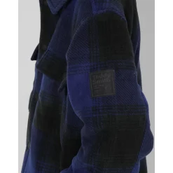 Ron blue sherpa shirt jr