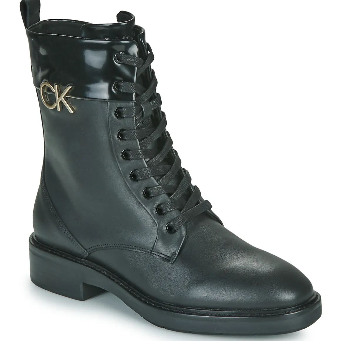 RUBBER SOLE COMBAT BOOT W/HW